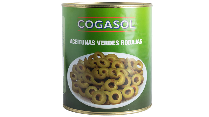 ACEITUNA VERDE LAMINADA COGASOL 3 K