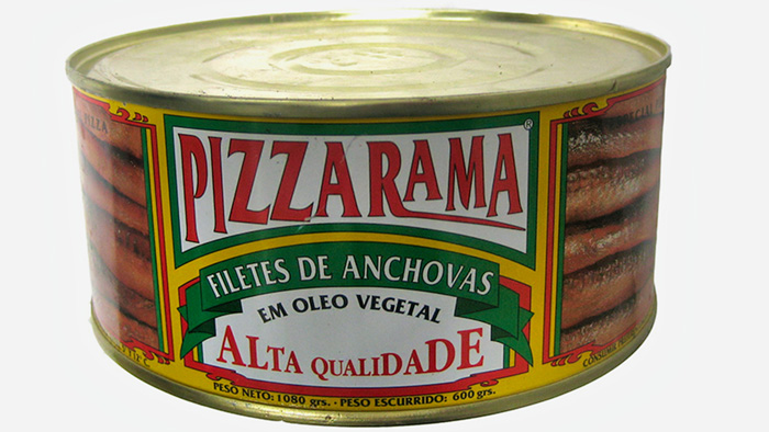 ANCHOAS ACEITE PIZZARAMA 1080 GR