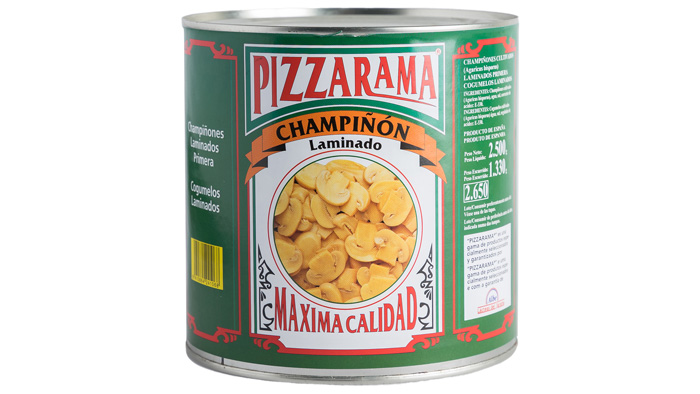 CHAMPIÑON LAMINADO PIZZARAMA 3 KG