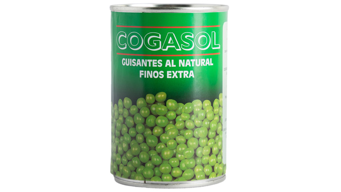 GUISANTES AL NATURAL COGASOL 425 GR