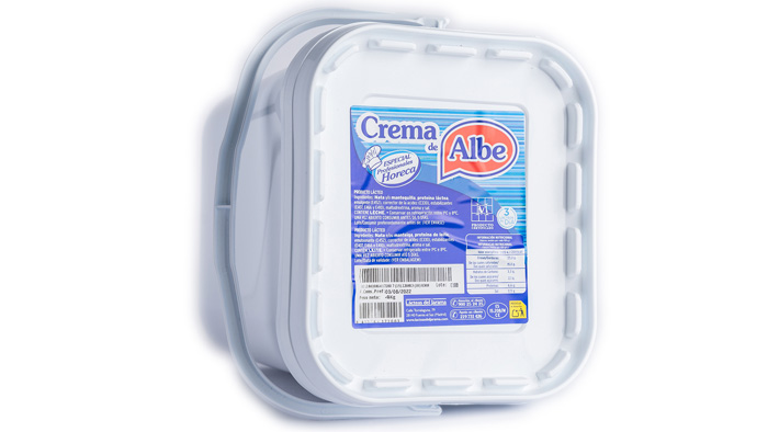 QUESO CREMA DE ALBE CUBO 4 KG