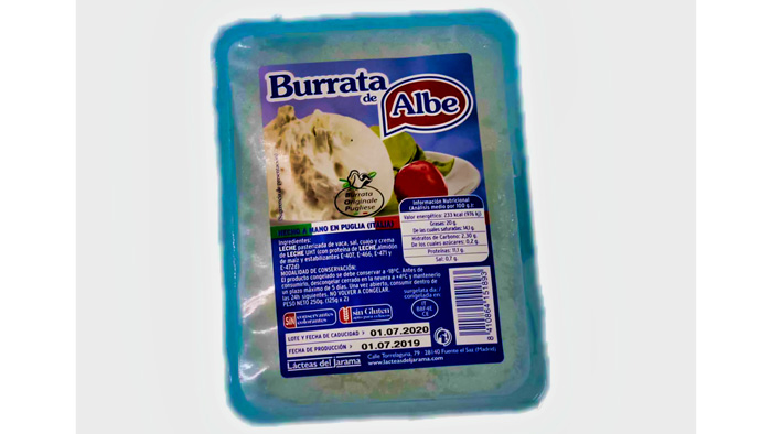 QUESO BURRATINA ALBE 2 x 125 gr. ( cong )