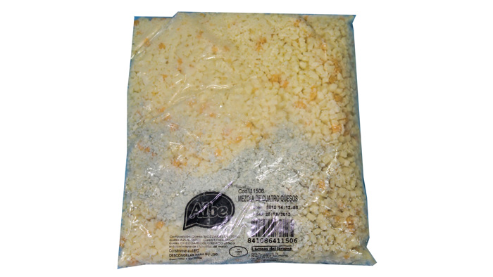 MOZZARELLA PICADA 4 QUESOS  1 KG (CONG)