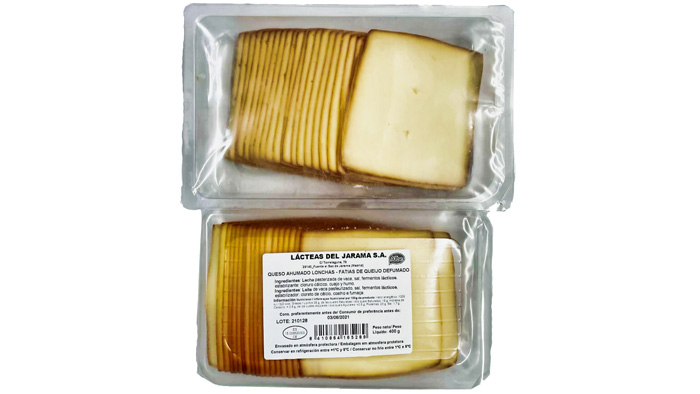 QUESO AHUMADO LONCHAS ALBE 400 GR