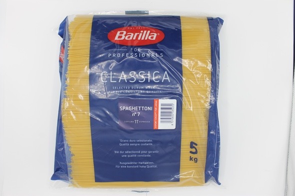 PASTA BARILLA SPAGHETTONI BOLSA 5 K.