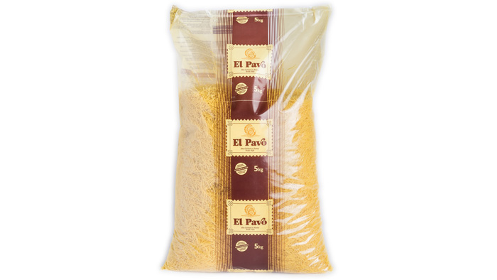 PASTA FIDEO FINO 0 EL PAVO 5 KG